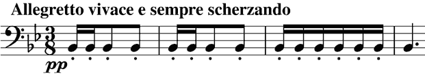 Beethoven Op 59 No 1 Scherzo