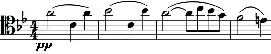 Schubert's tender second theme